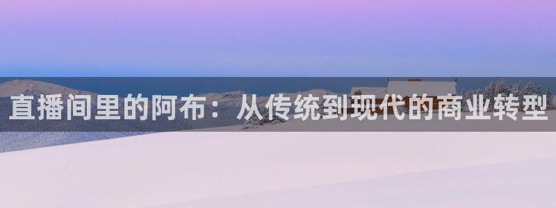 857足球赛直播：直播间里的阿布：从传统到现代的商业转型